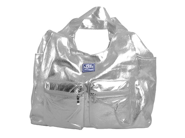 Borsa mare quadrata metal