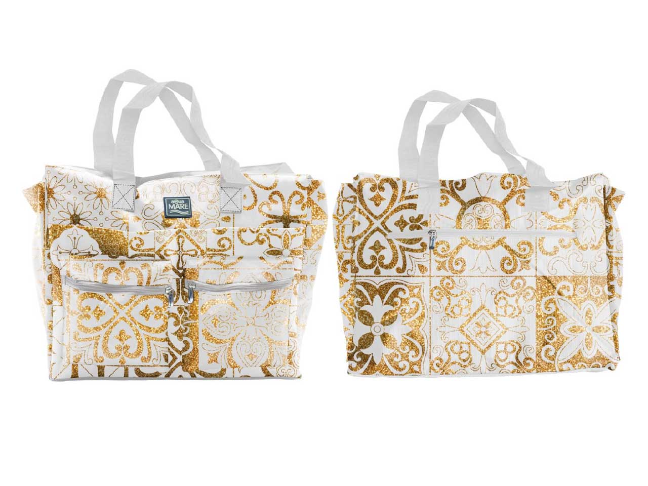 Borsa spiaggia bianco