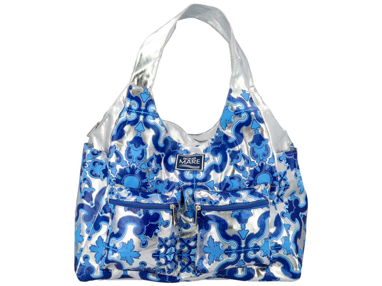 Borsa spiaggia royal blu