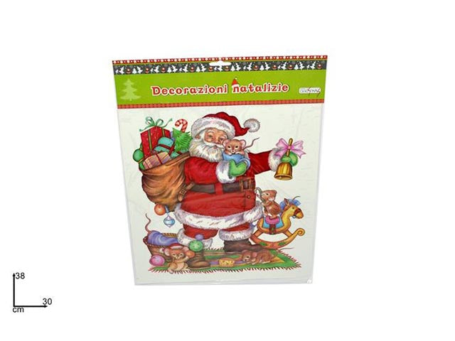 vetrofania babbo natale ir003252