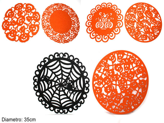 Centrino feltro 35cm halloween ma002687