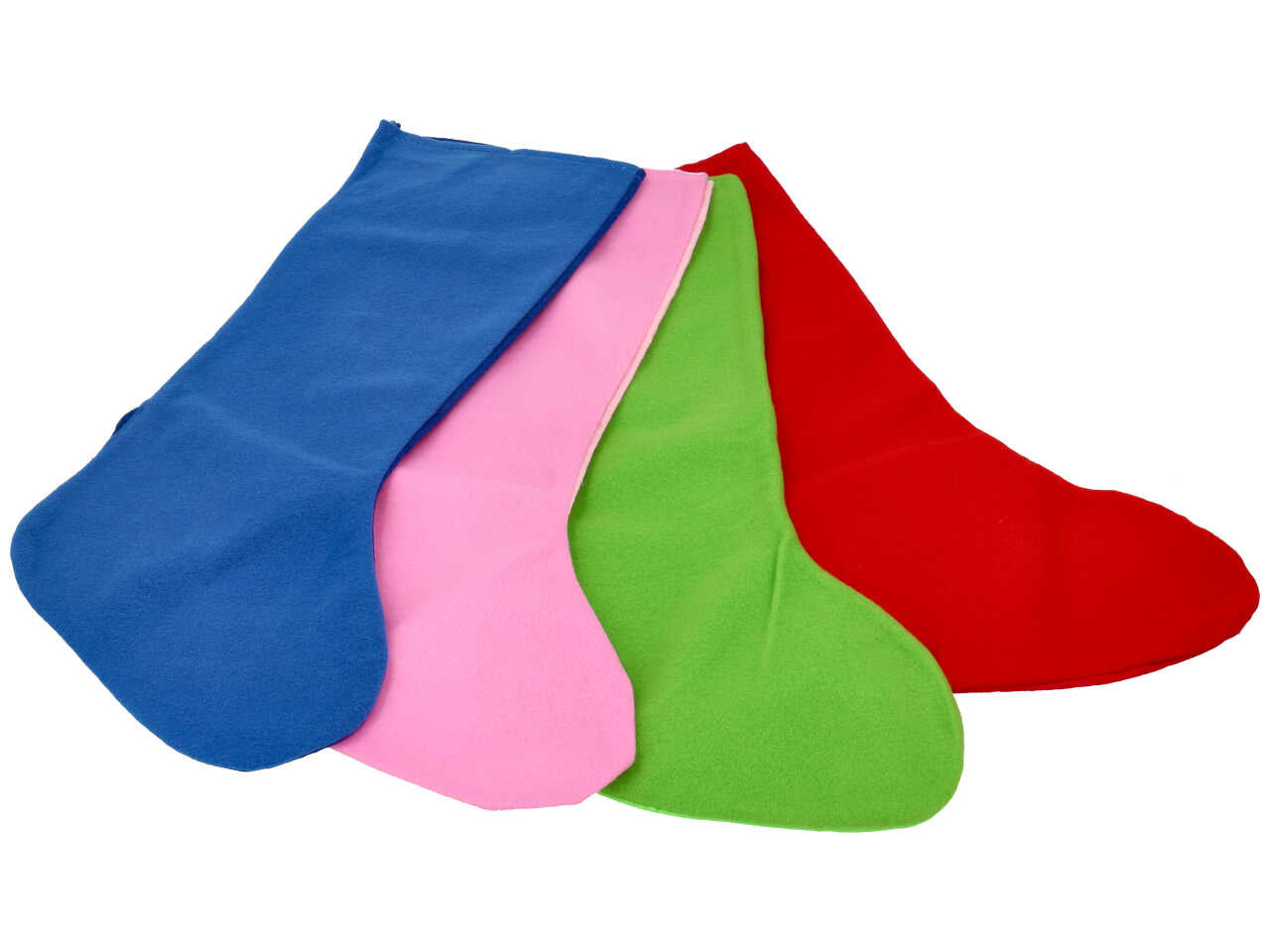 Calza befana misura 55cm in 4 colori assortiti