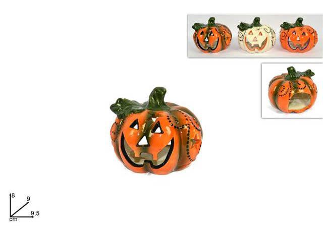 Zucca portatealight 9.5cm 3 assortimenti