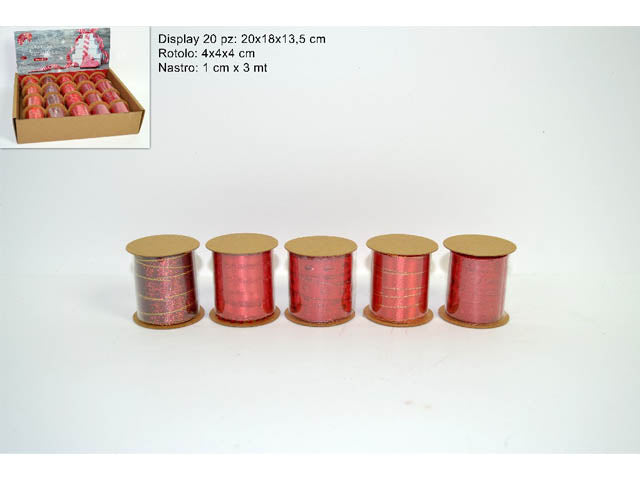 Nastro 1x3mt rosso fr000149b