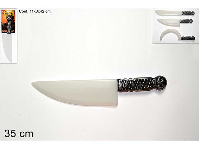 Coltello plastica 3 pezzi al004503