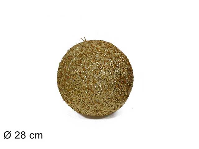 sfera 28cm paillet.oro ro009347a