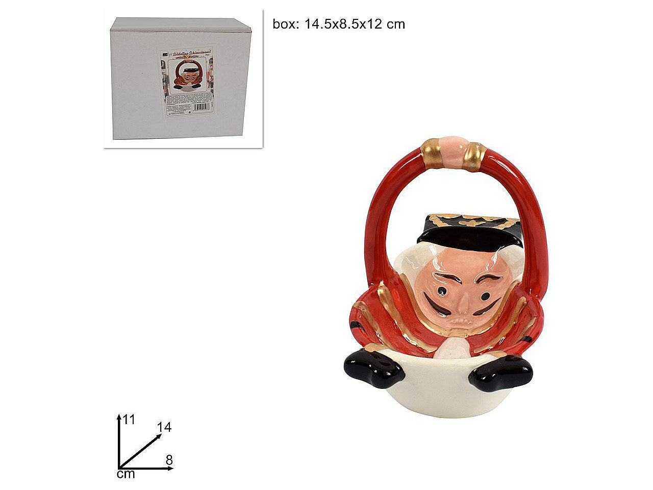 Cestino schiaccianoci 14cm gi009077b