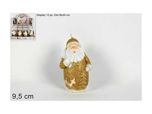 candela babbo nat. 9,5cm oro ca012192a
