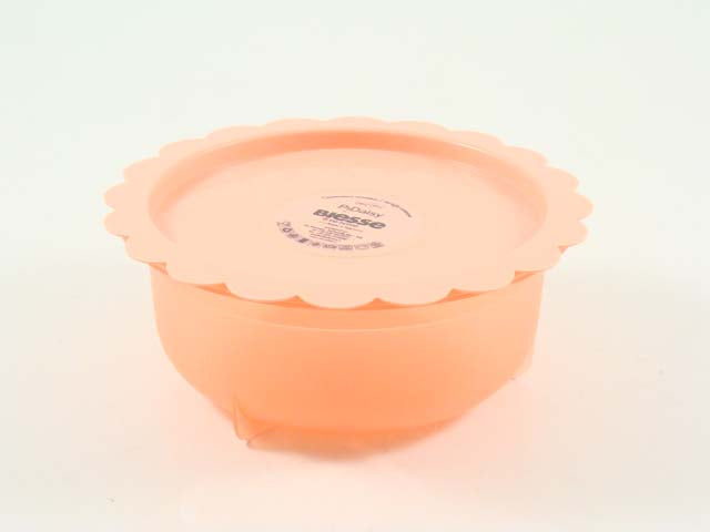 contenitore ermetico con coperchio 1300cc 20x8cm rosa