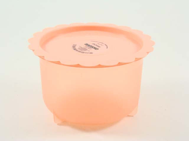 contenitore ermetico con coperchio 2000cc 20x12cm rosa
