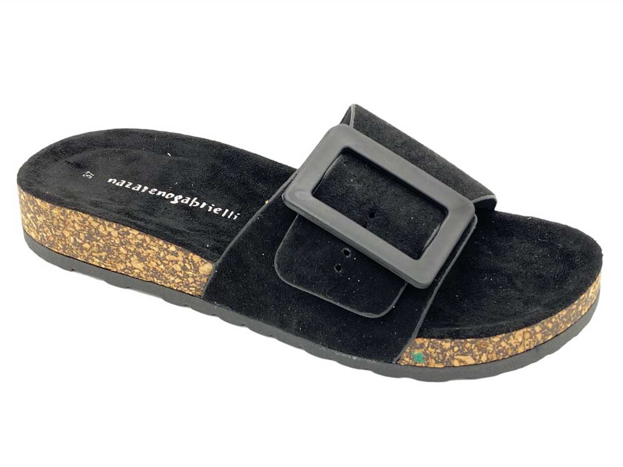 Ciabatte da donna misure 36/41 beige blu navy e carne