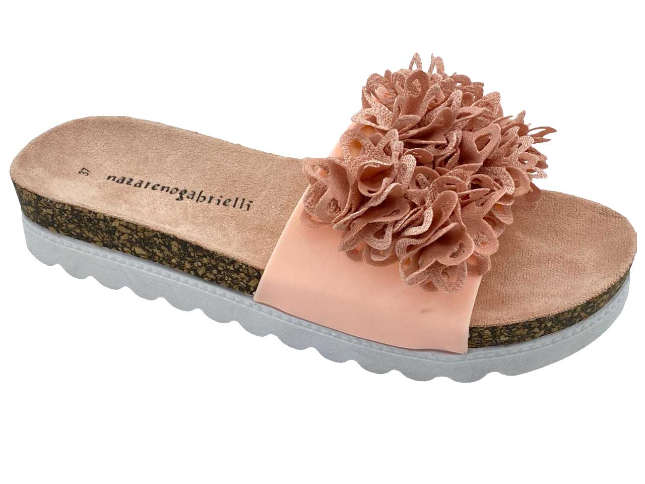 Ciabatte da donna misure 36/41 bianco nero e rosa