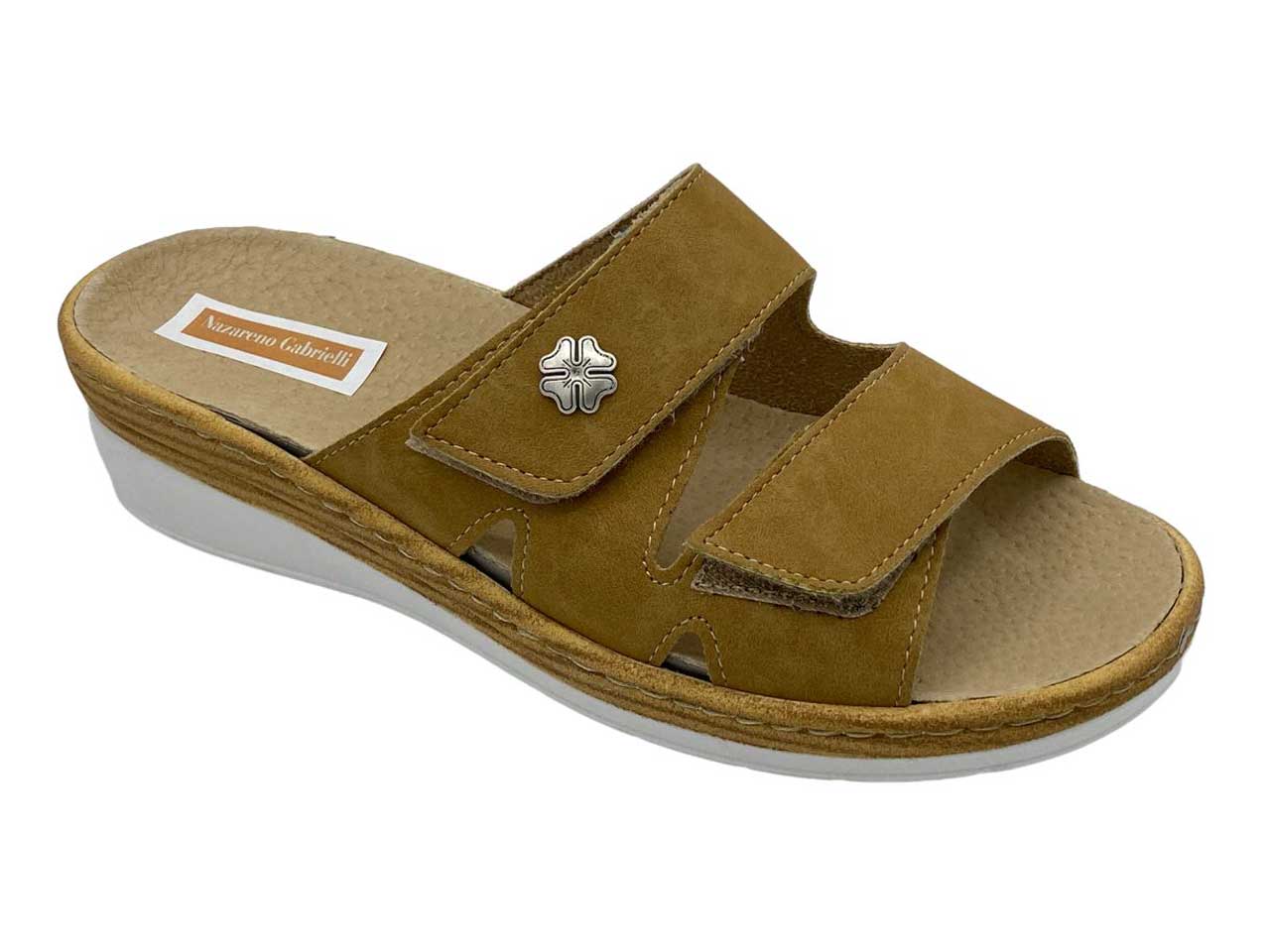 ciabatte estraibile da donna misure 36/41 colore carne e taupe