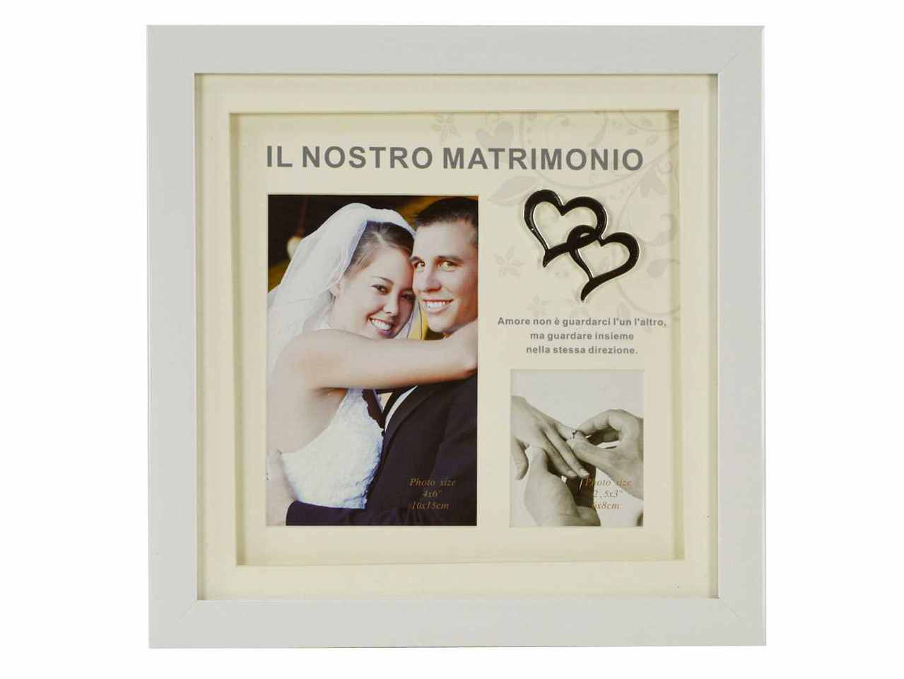 Porta foto wedding 27x27x2,5cm 914060000