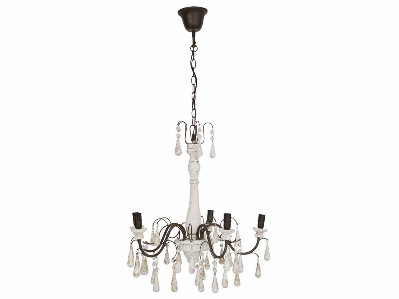 Lampadario ferro con pend.55x57xh59cm 9122390000