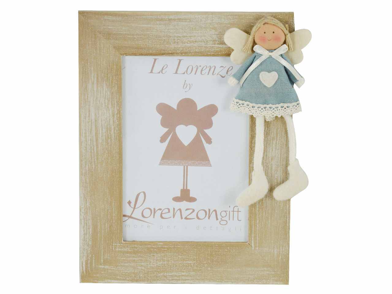 Linea lorenza portafoto 20x26cm angelo blu 9172870000
