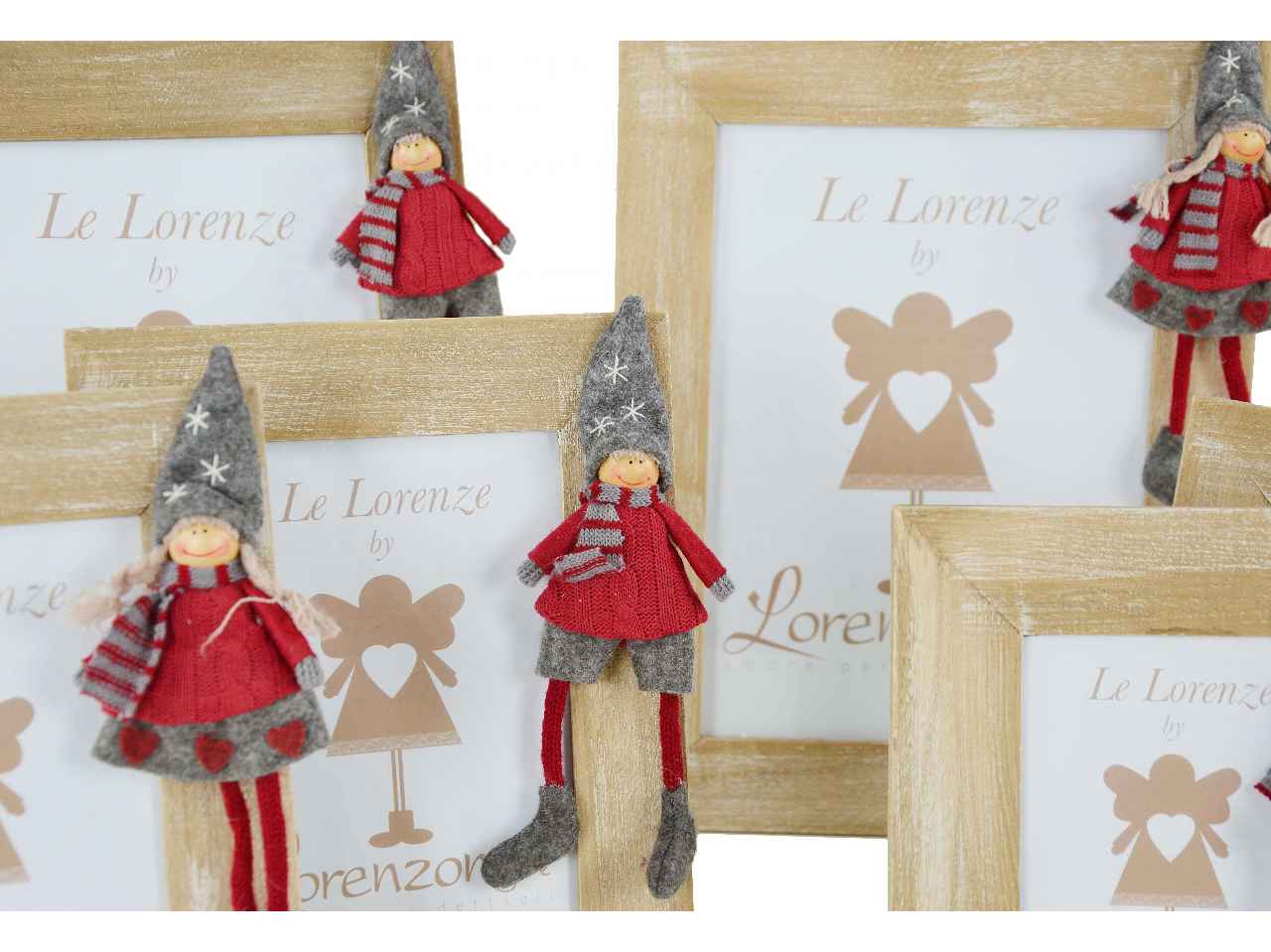 Portafoto lorenza 2 assortiti wl-1092 cm20x3x26