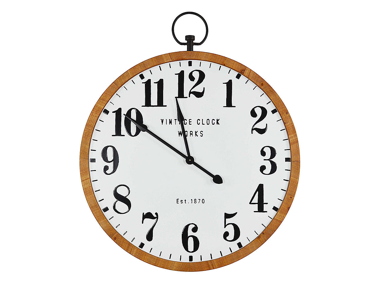 Orologio 61,5xh74,5cm bianco 9109980000