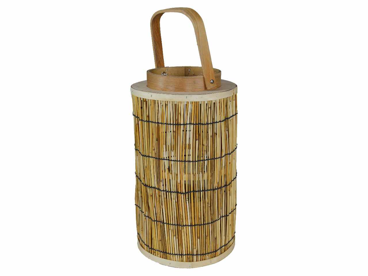 Lanterna giunco 24xh42/57cm 9153080000