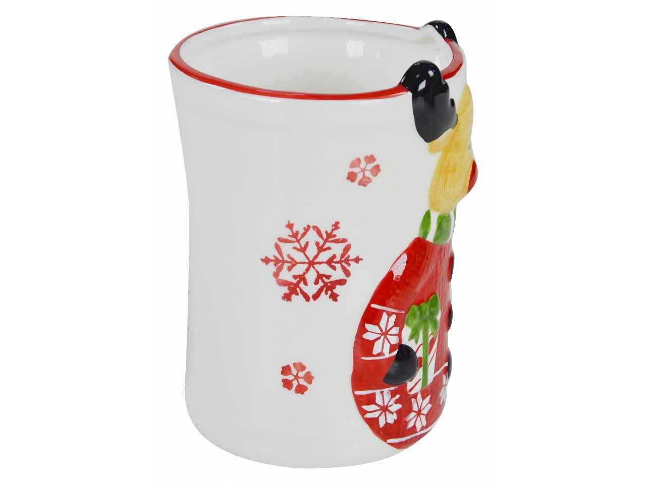 Tazza mug con renna ln-0006 cm. 16 x 11, 5x15