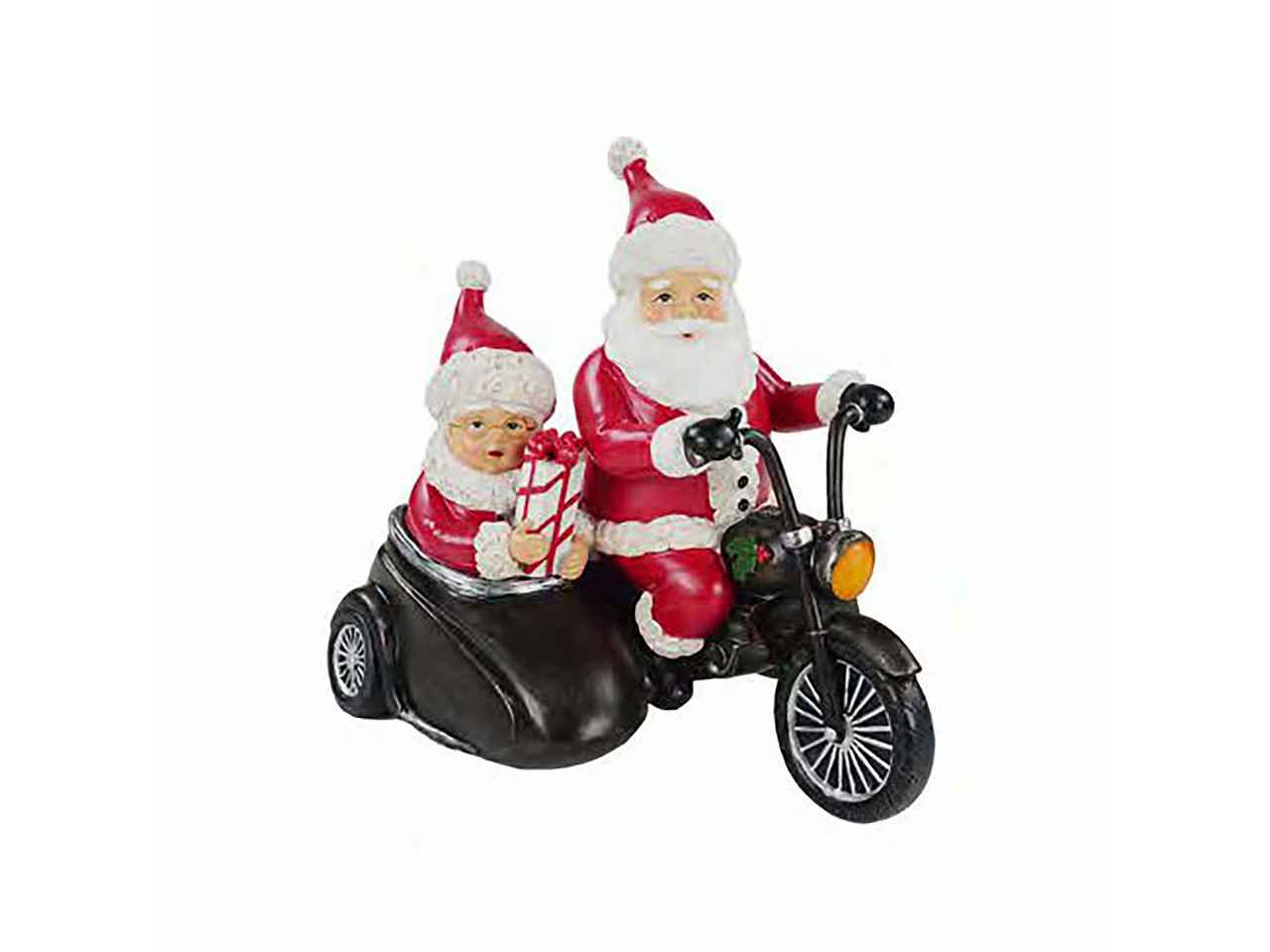 Babbo natale su sidecar nbd-9038 cm. 24, 5x17,5x23