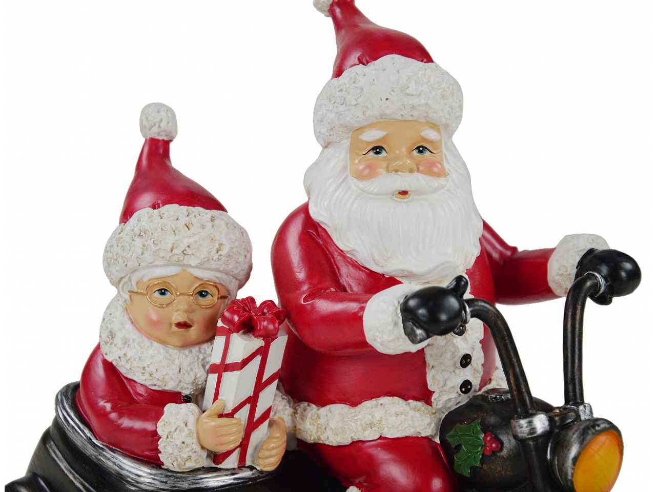 Babbo natale su sidecar nbd-9038 cm. 24, 5x17,5x23