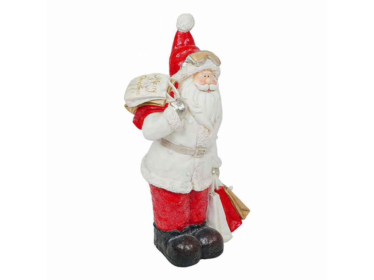 Babbo natale occhiali con led nch-5900 cm.52x3290