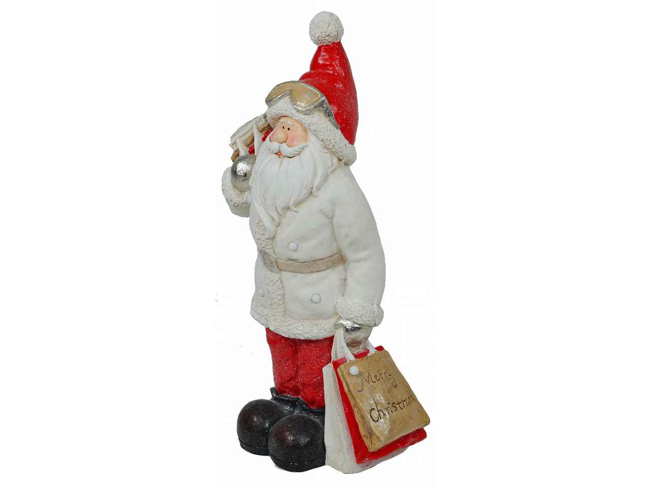 Babbo natale occhiali con led nch-5900 cm.52x3290