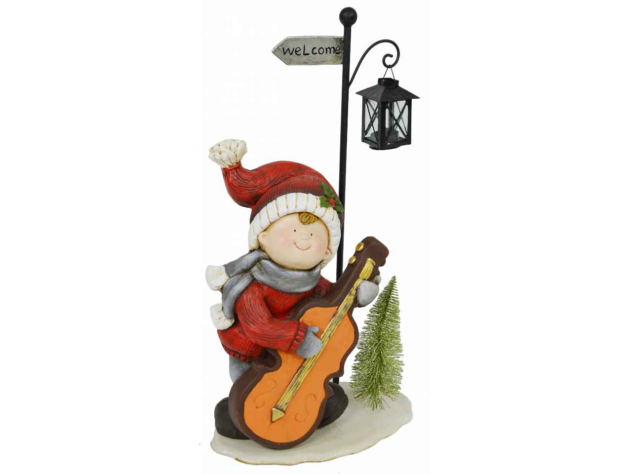 Bambina che suona contrabbasso nym-2025 cm35x20x60