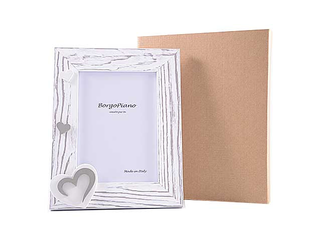 porta foto con cuore 13x18cm op3623