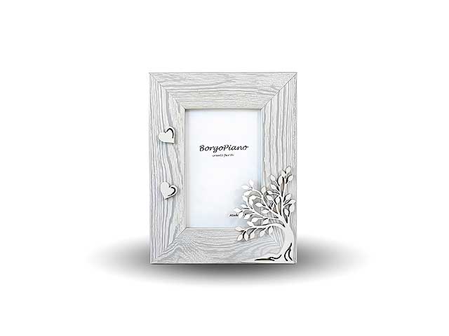 Porta foto con albero e cuore 10x15 ac3711/g