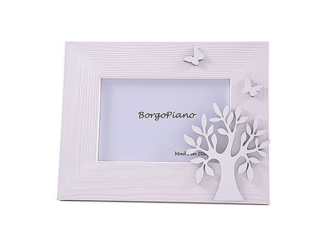 Porta foto con albero e farfalla 10x15 pr3736/b