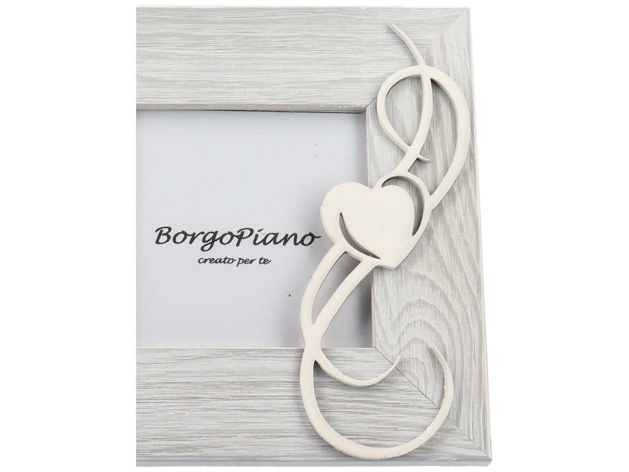 Porta foto 10x10 cuore stilizzato ca3850/g