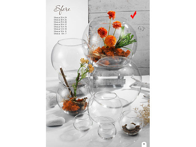Linea vaso sfera d.35 cm  1879