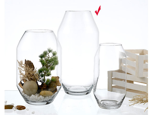 linea vetro vaso zhen h37 d.19cm 0511