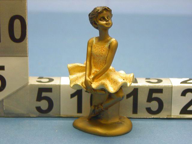 bronze ballerina seduta cm.11 0