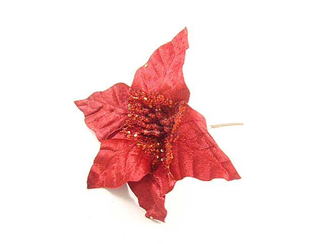 stella di natale rossa 21cm ln942/red