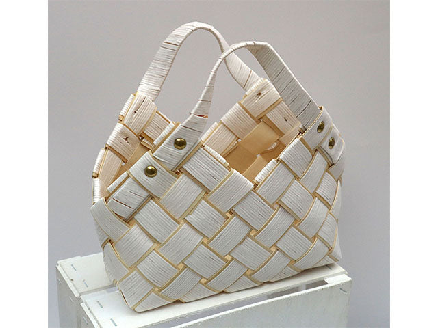 Borsa raphia e carta 28x8x10 l18141