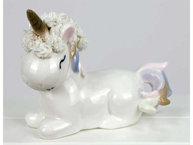 Unicorno porcellana l1978