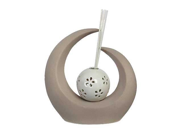 Profumatore con led 17,5cm bianco l2105
