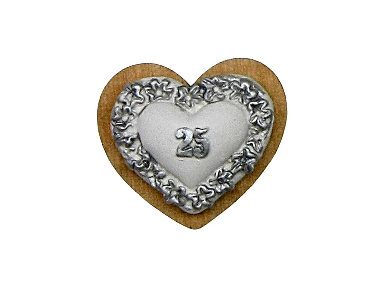 dec.cuore gesso 25 anniversario l2154