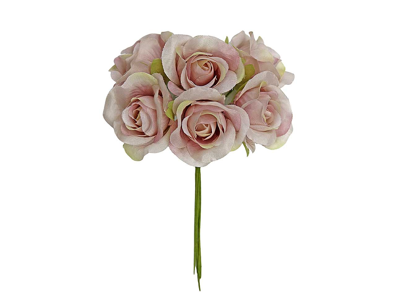 Fiore rosa d.3,5cmrosa ant.36pz. l2173/old.pk
