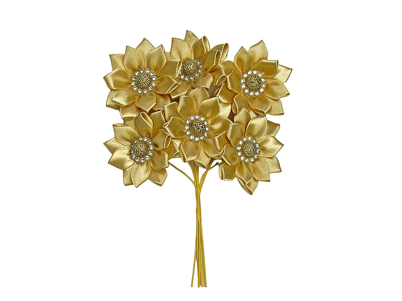 Margherita raso d.4cm oro 36pz.l2175/gld