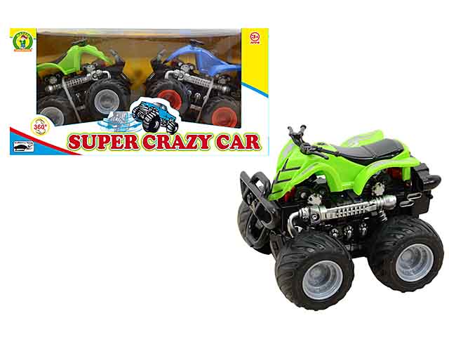Set super crazy car
