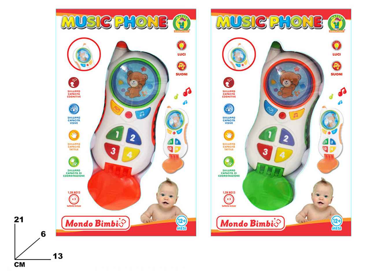 mondo bimbi music phone 20728854