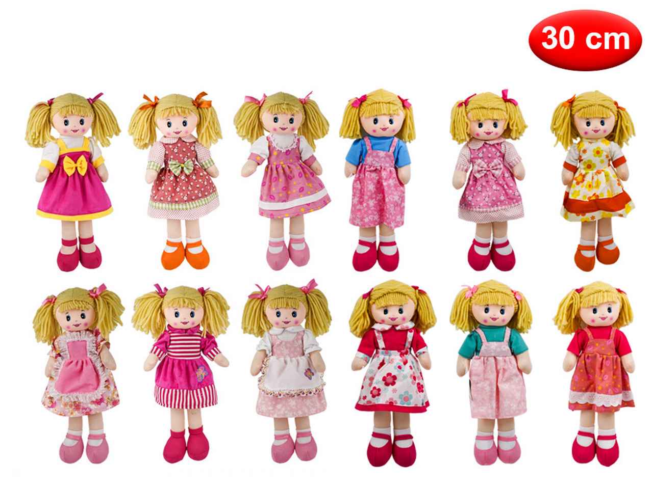 le chicche bambola di pezza 30cm 20732165
