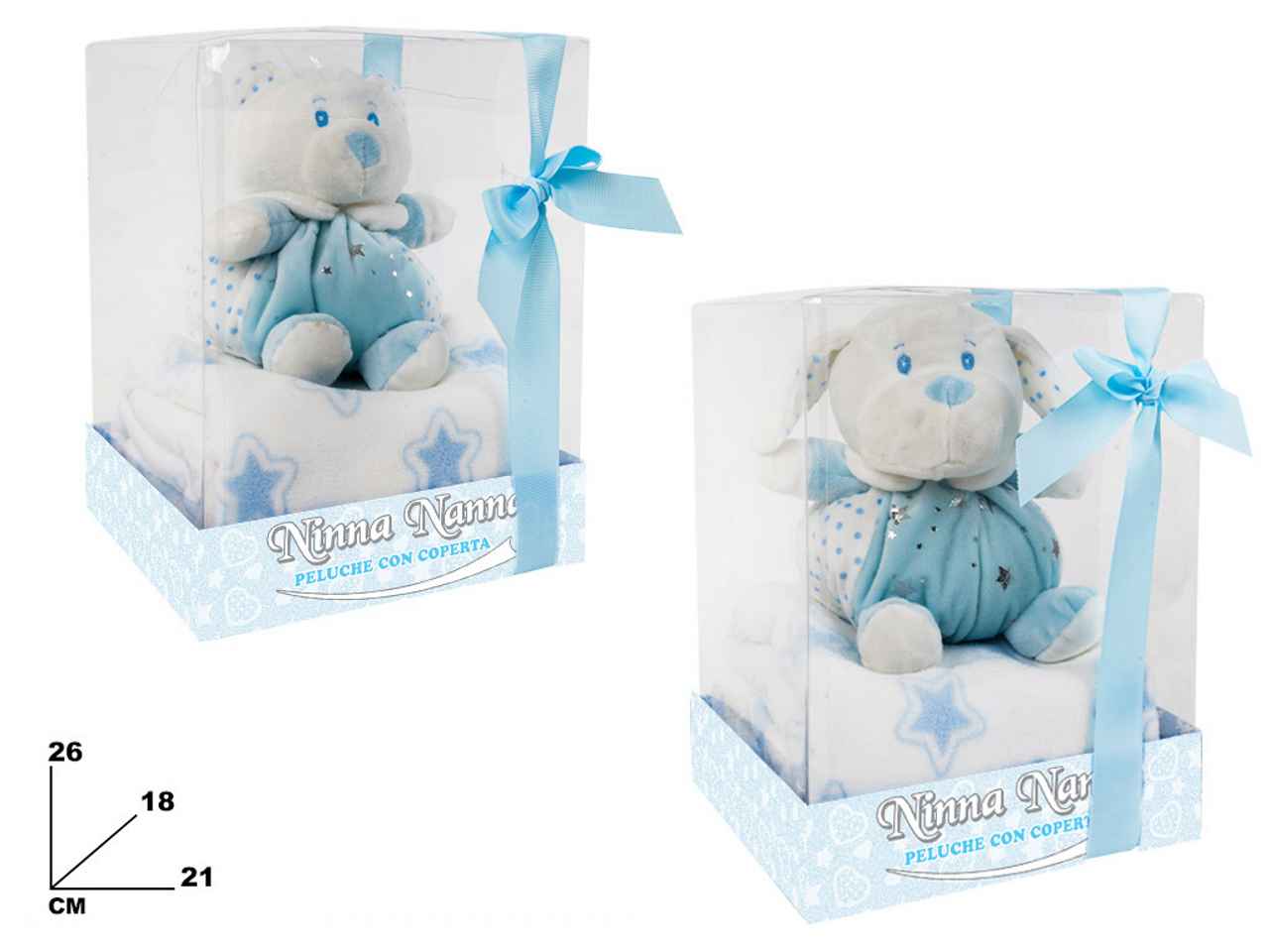 ninna nanna peluche c/coperta 20801939
