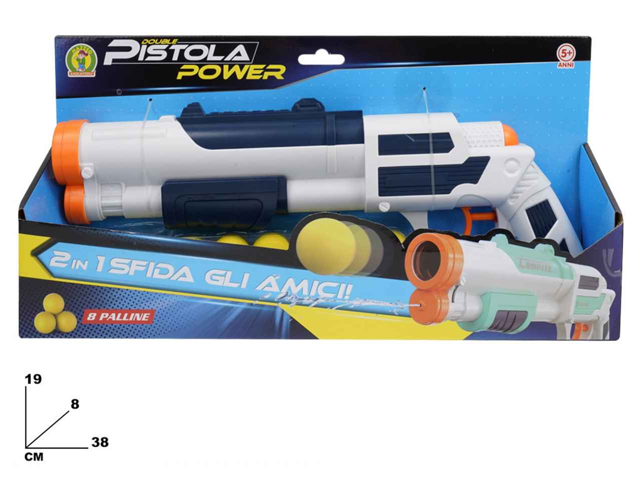 pistola double power 20804015