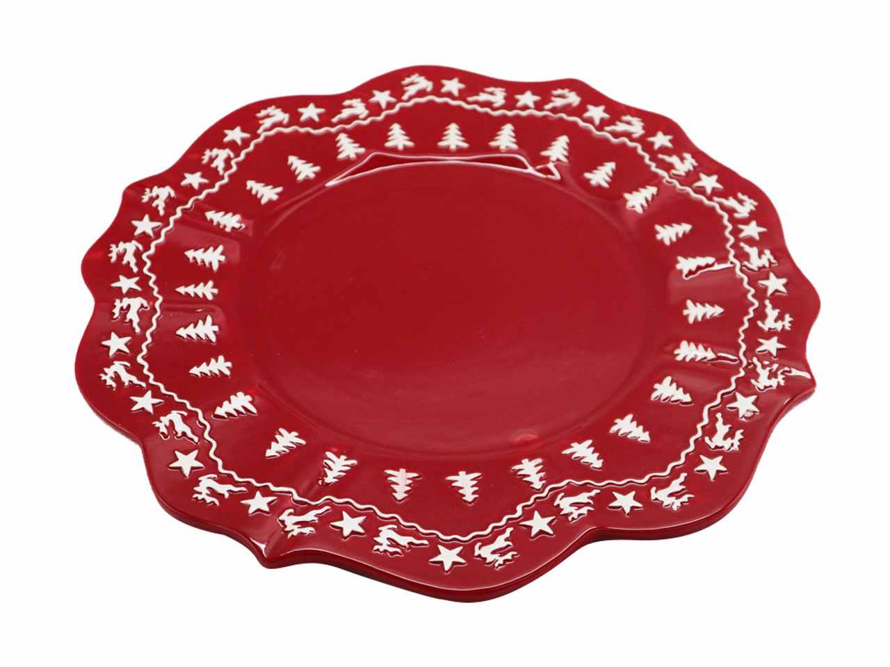 Piatto decorativo natalizio