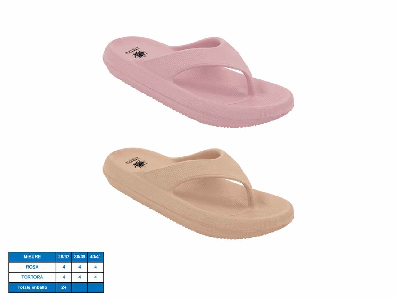 Infradito donna modello fregene taglie dal 36-41